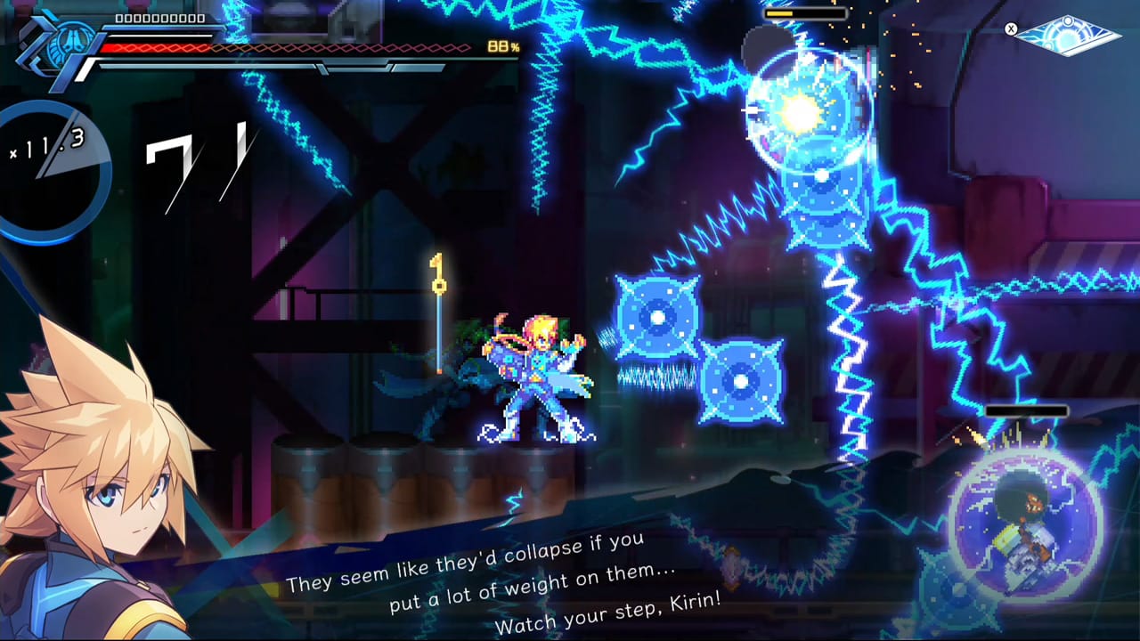 Azure Striker GUNVOLT 3 screenshot 2