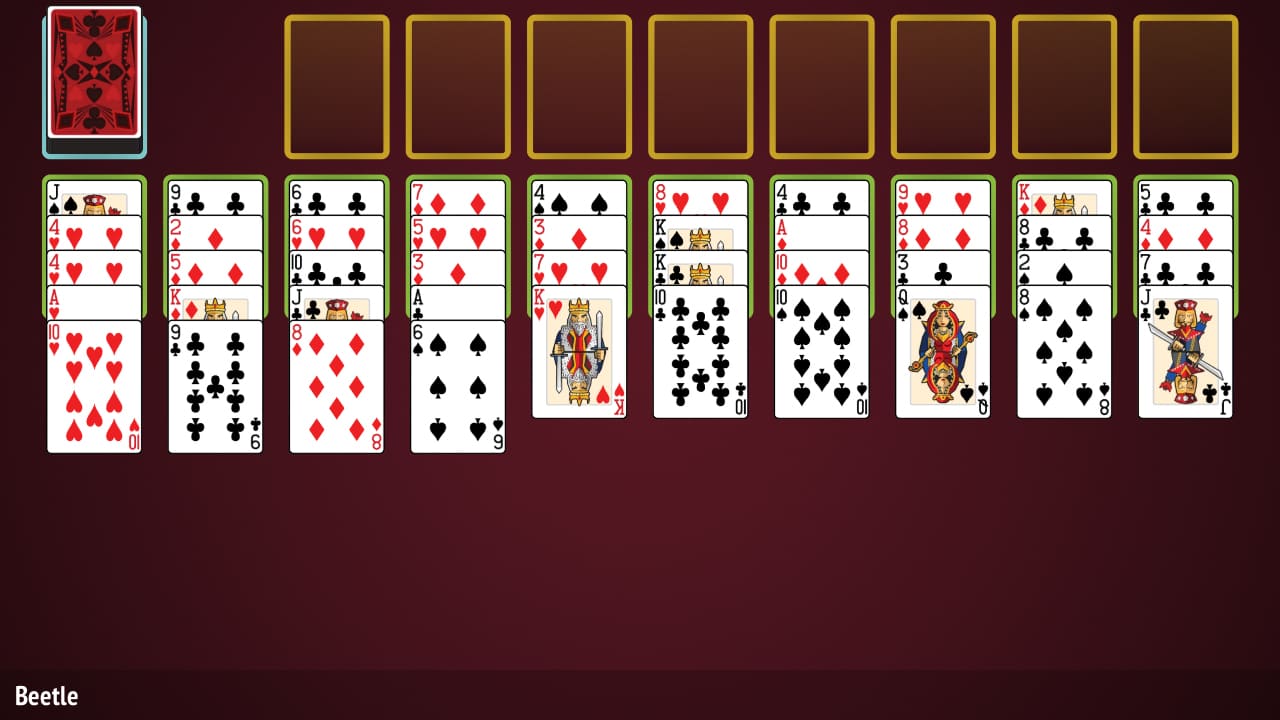 Spider Solitaire Collection screenshot 2