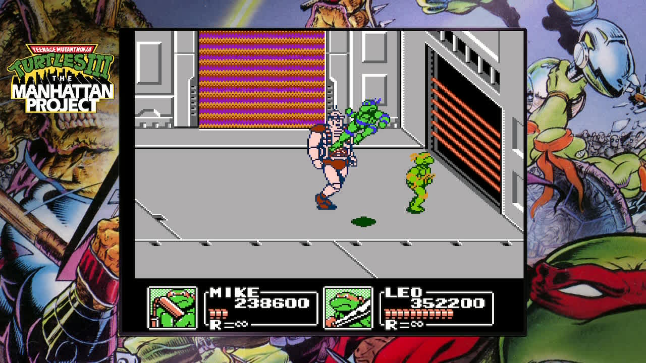 Teenage Mutant Ninja Turtles: The Cowabunga Collection screenshot 2