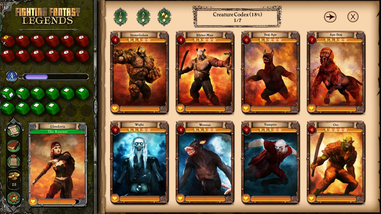 Fighting Fantasy Legends screenshot 3