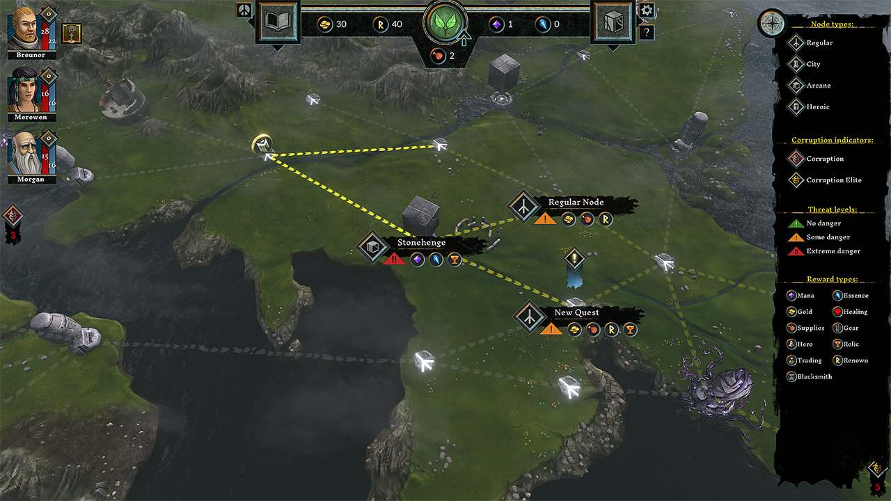 The Hand of Merlin screenshot 2