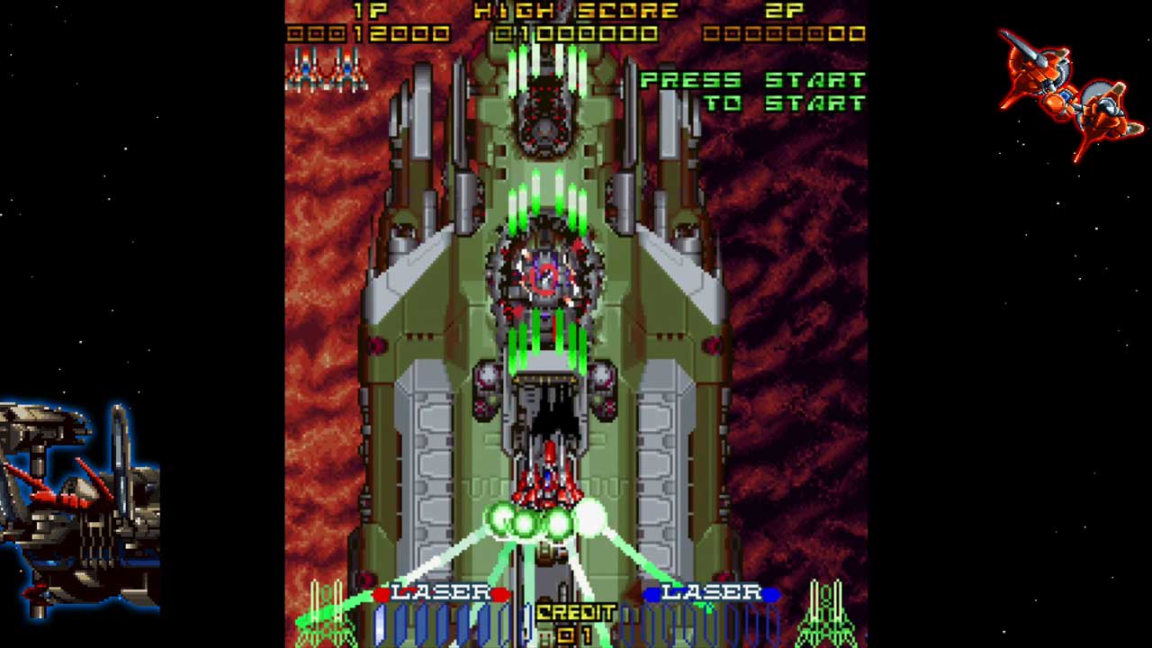 Layer Section™ & Galactic Attack™ S-Tribute screenshot 2