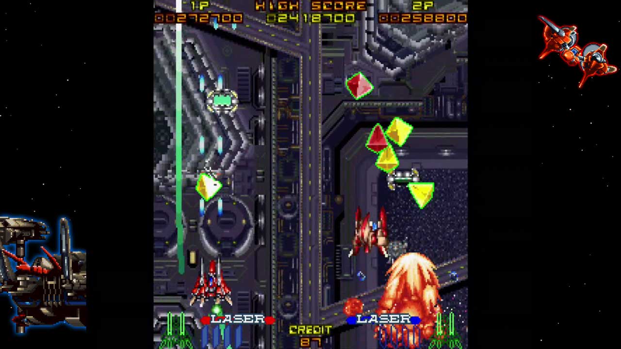 Layer Section™ & Galactic Attack™ S-Tribute screenshot 4