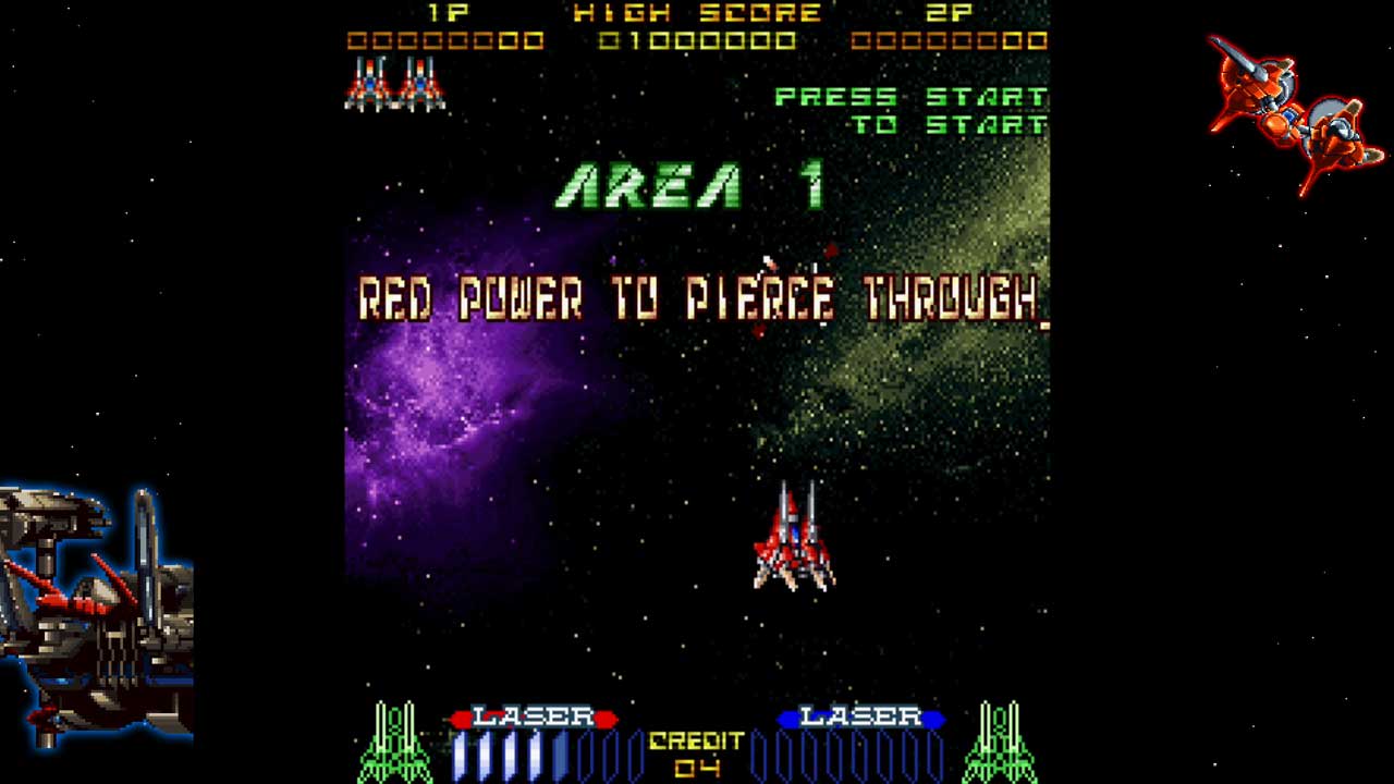Layer Section™ & Galactic Attack™ S-Tribute screenshot 1