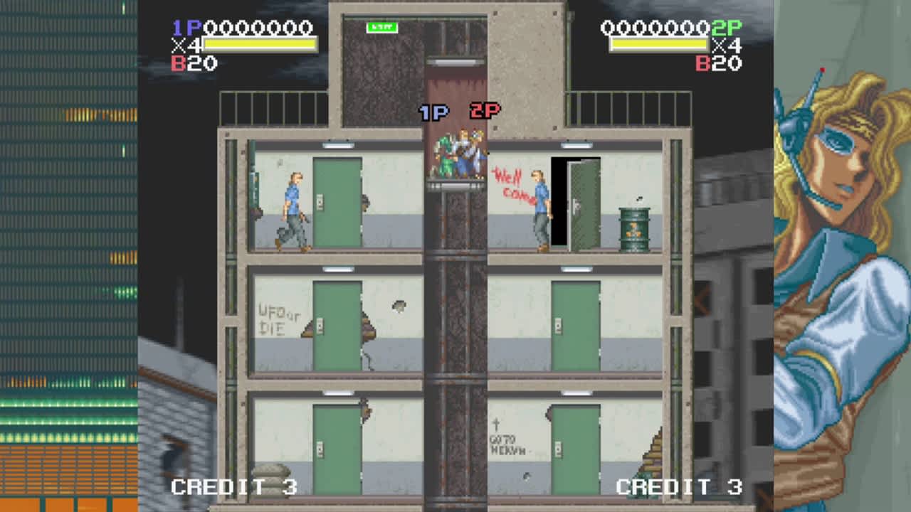 Elevator Action™ -Returns- S-Tribute screenshot 1
