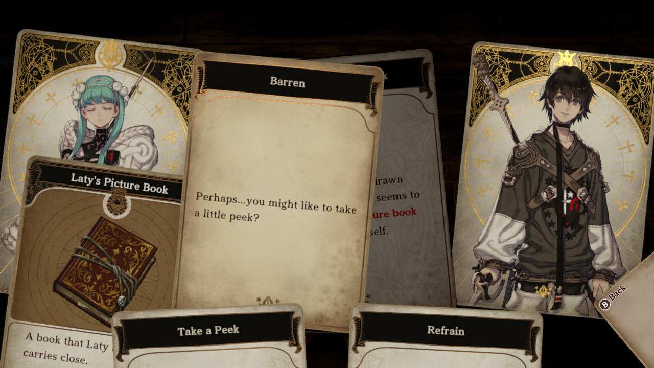 Voice of Cards: The Forsaken Maiden screenshot 2
