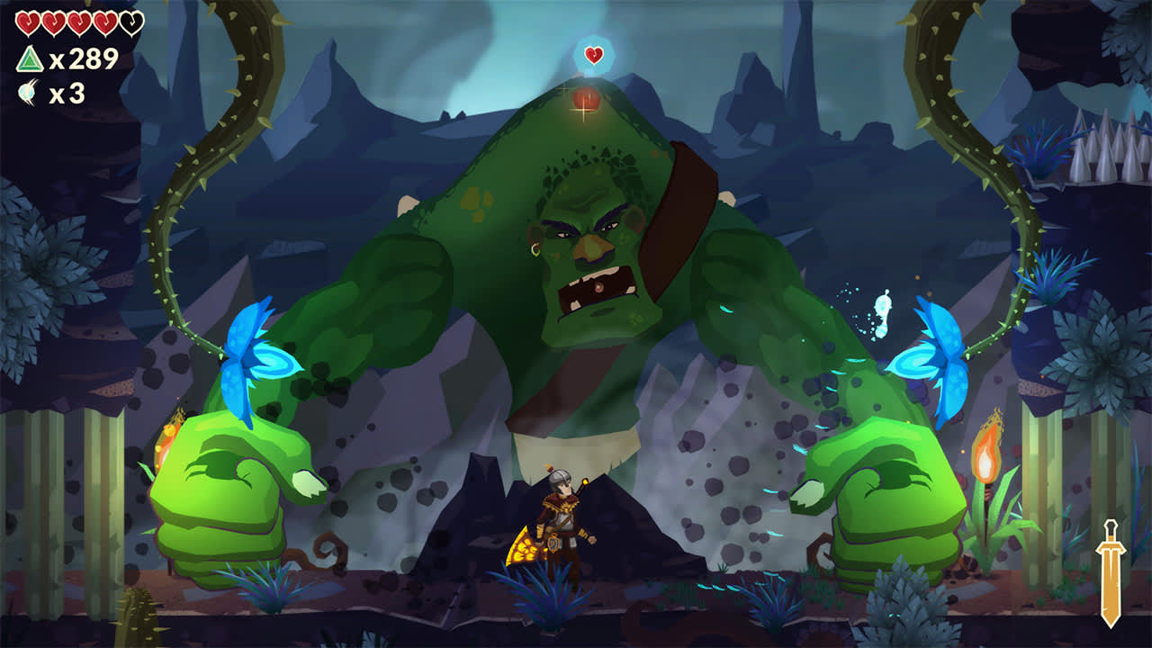 Leif's Adventure: Netherworld Hero screenshot 1
