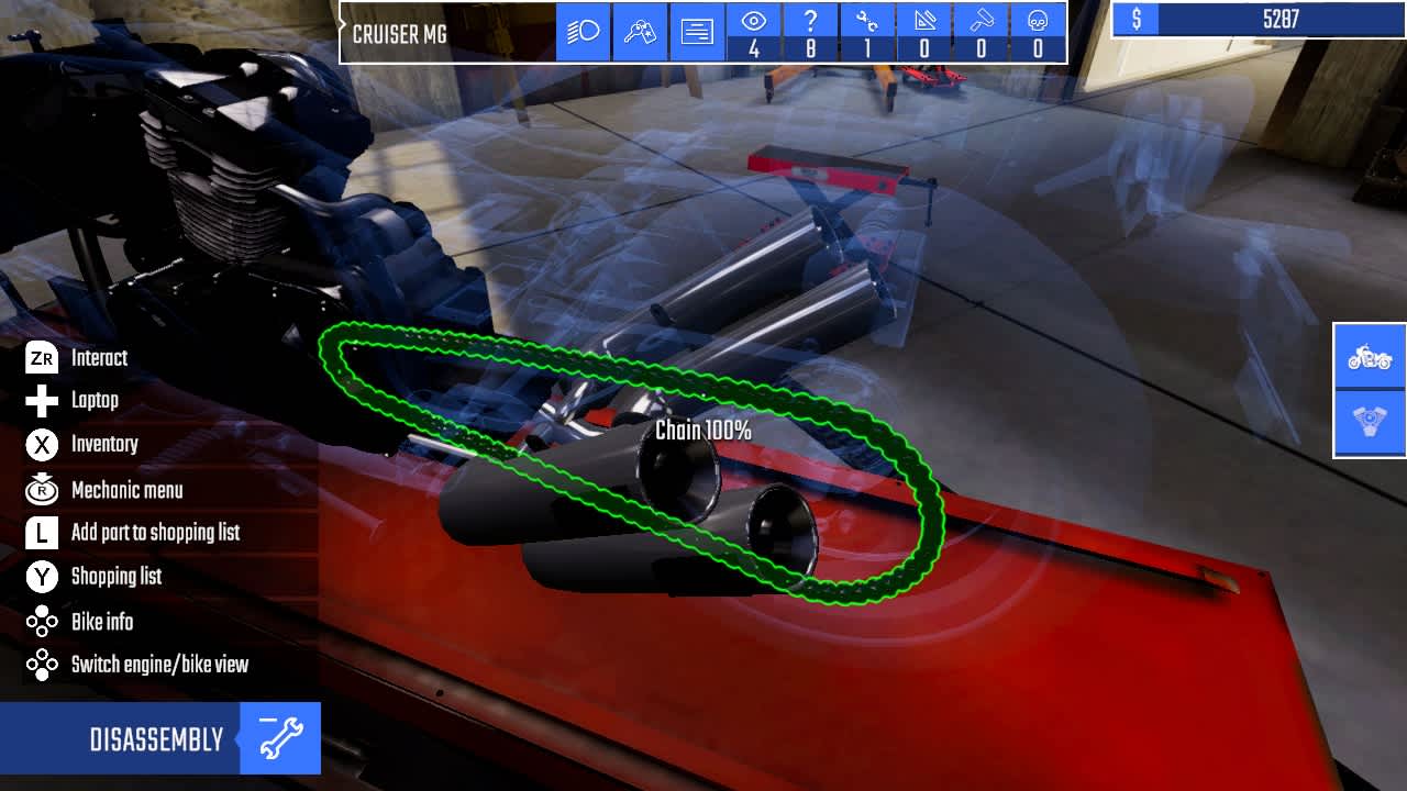 Biker Garage: Mechanic Simulator screenshot 3