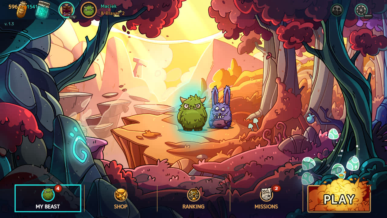 FurryFury: Smash & Roll screenshot 1