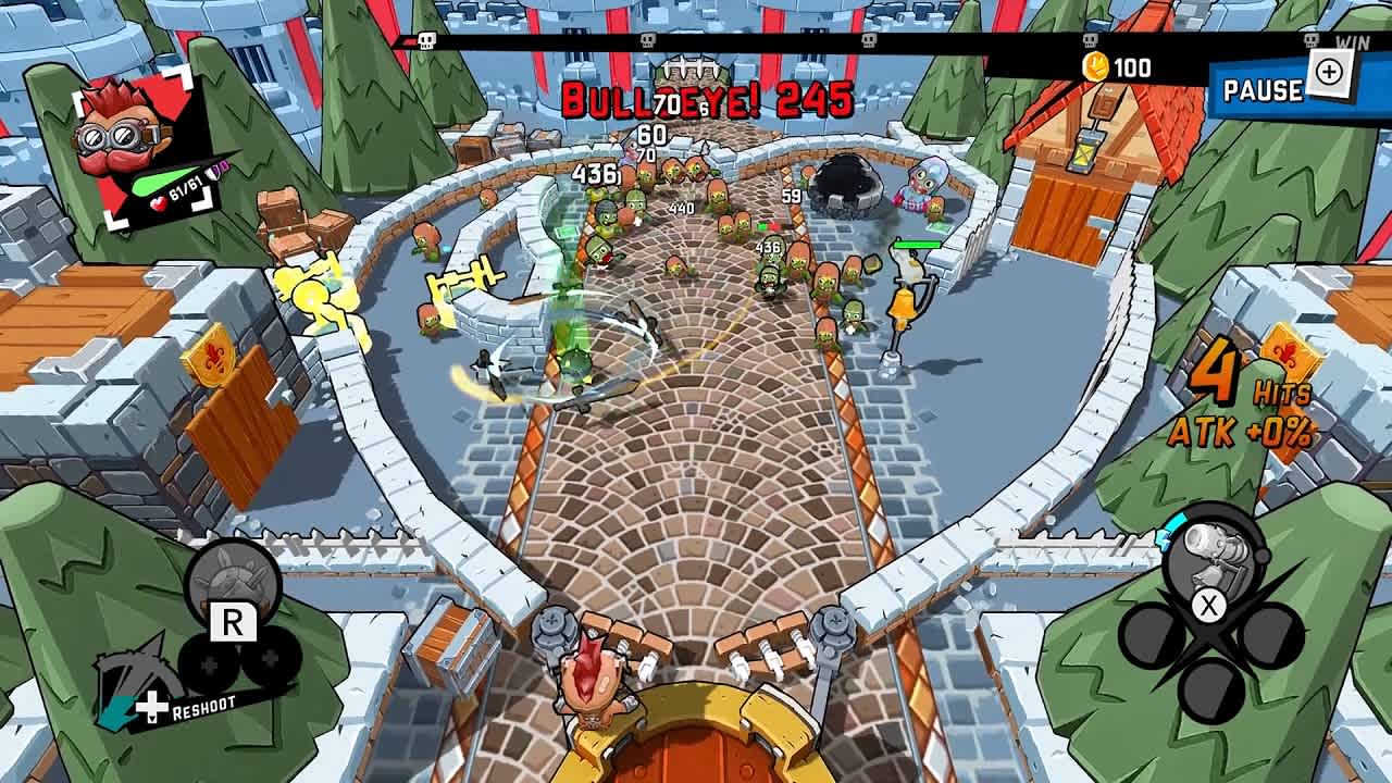 Zombie Rollerz: Pinball Heroes screenshot 2