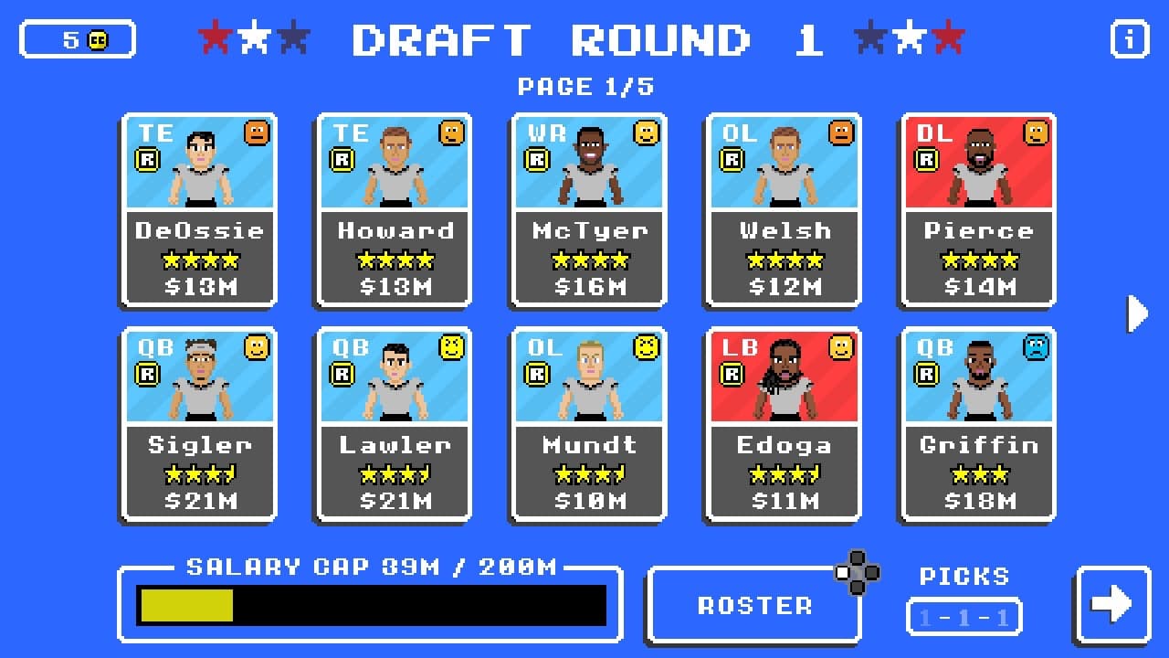 Retro Bowl screenshot 2