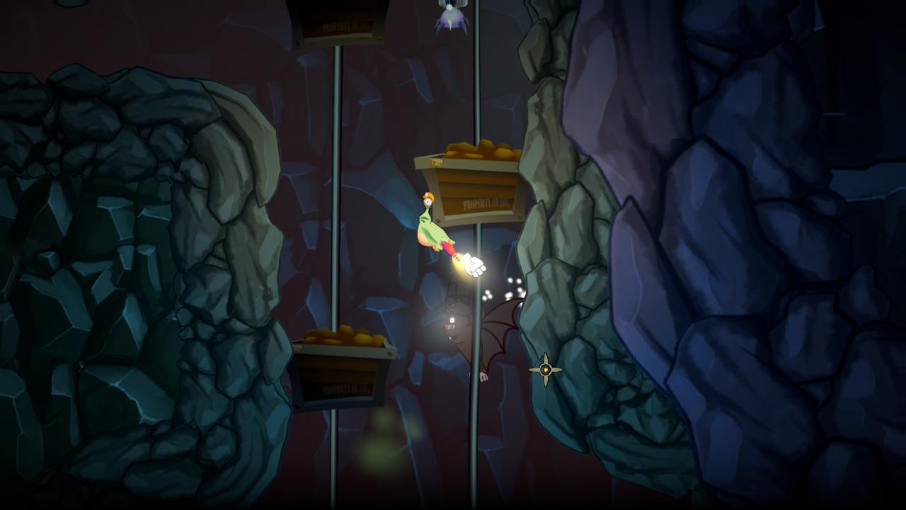 Kickback Slug: Cosmic Courier screenshot 3
