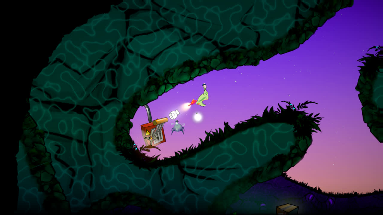 Kickback Slug: Cosmic Courier screenshot 2