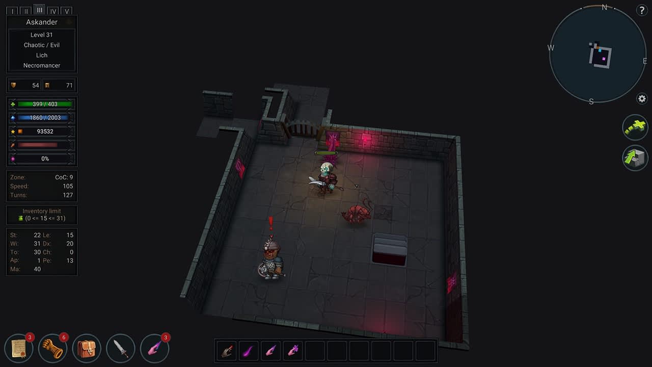 Ultimate ADOM - Caverns of Chaos screenshot 1