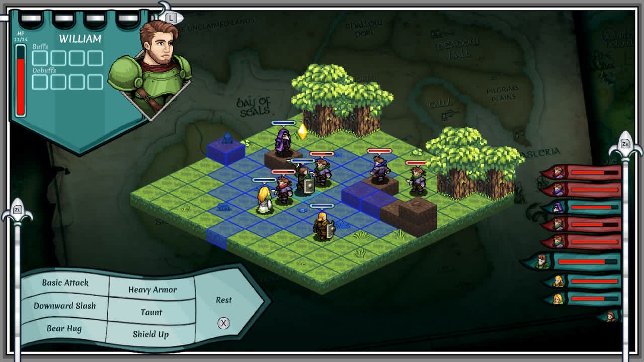 Live by the Sword: Tactics screenshot 2