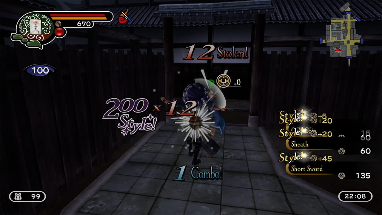 Kamiwaza: Way of the Thief screenshot 2