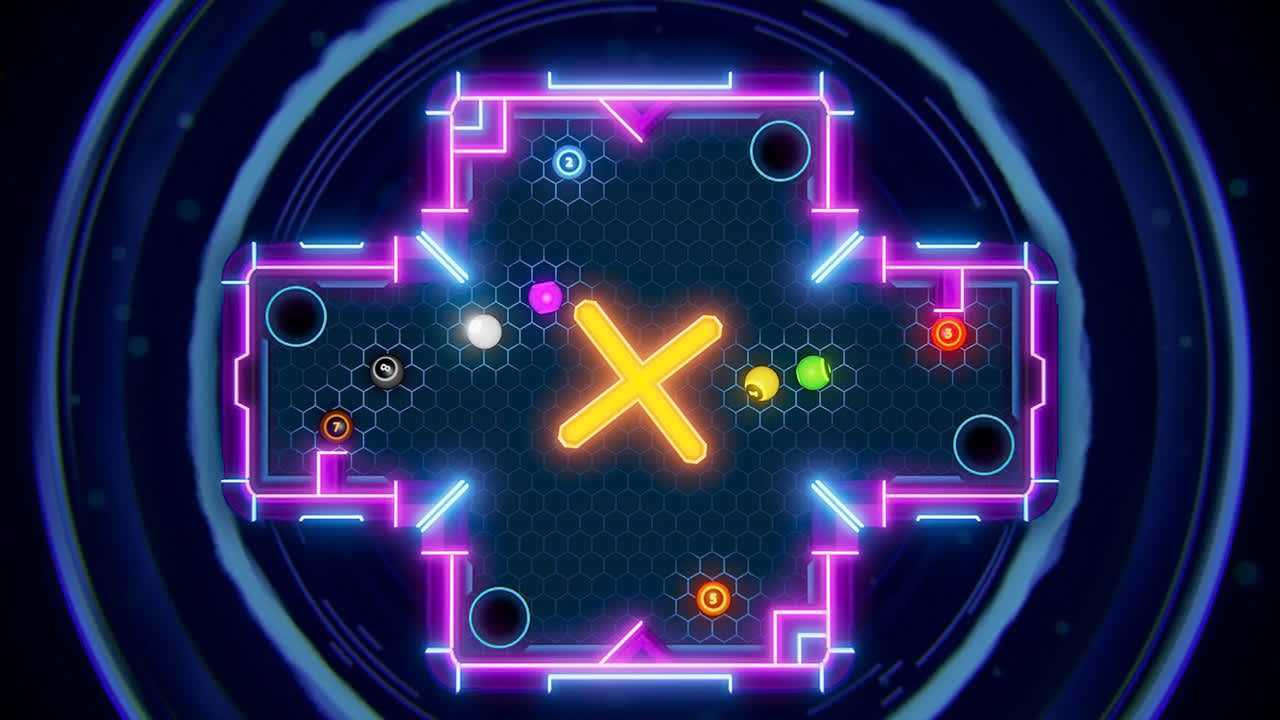 Cyber Pool screenshot 1