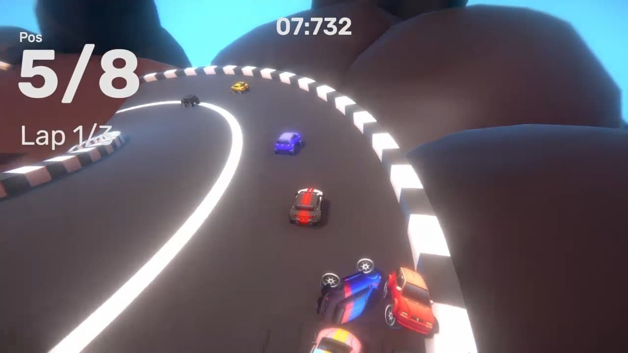 Mini Kart Racing screenshot 2