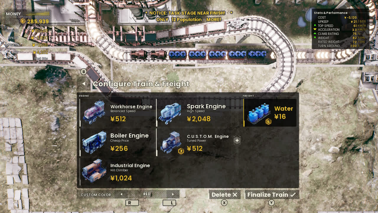 RAILGRADE screenshot 4