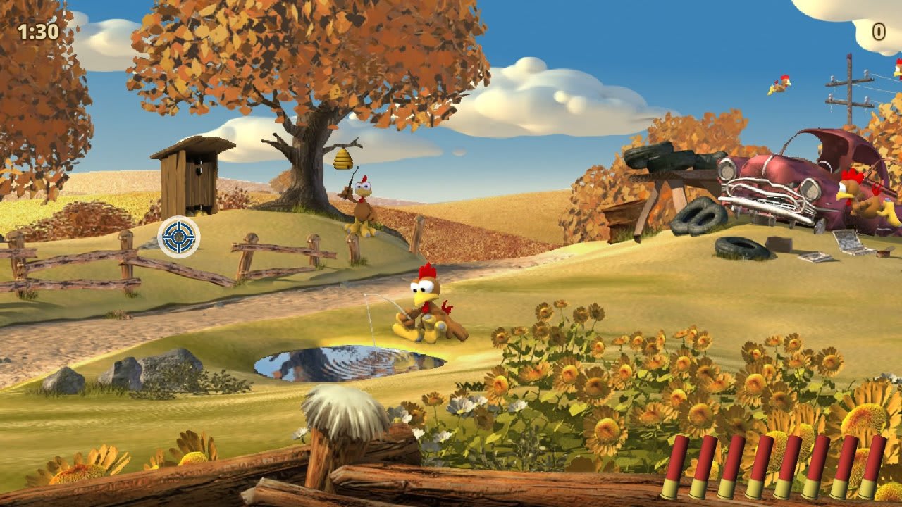 Moorhuhn X - Crazy Chicken X screenshot 1
