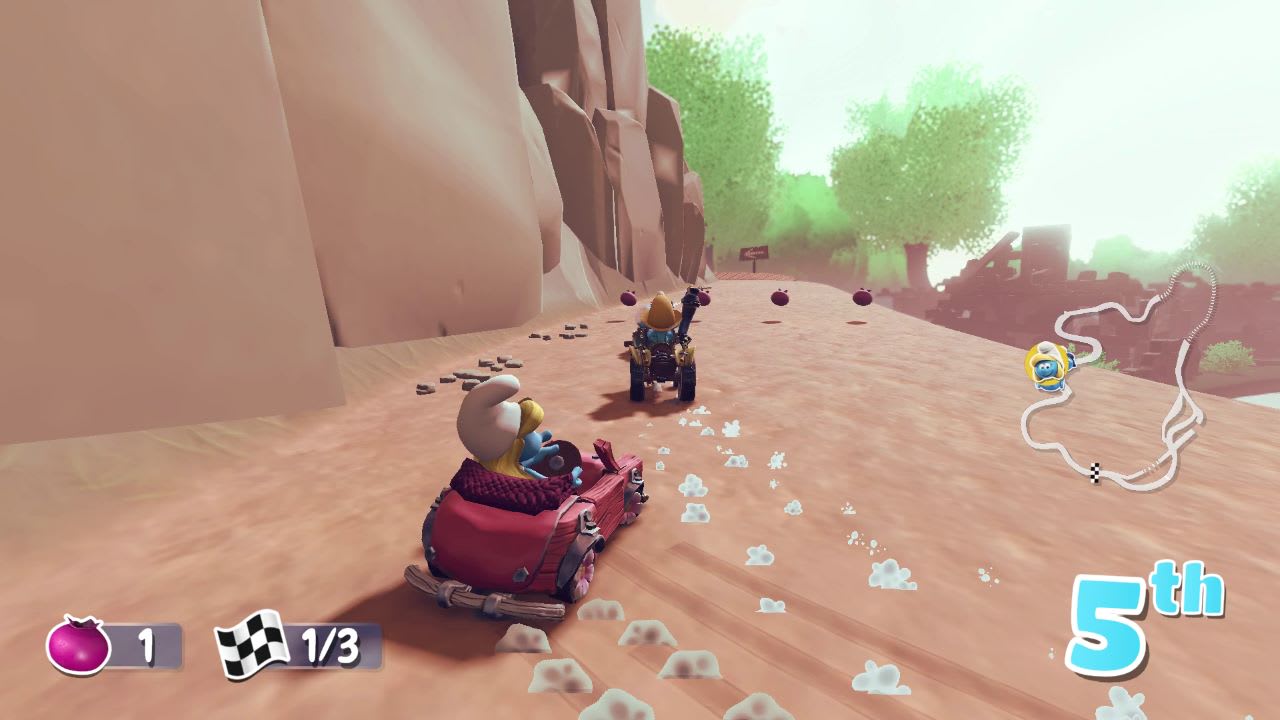 SMURFS KART screenshot 1