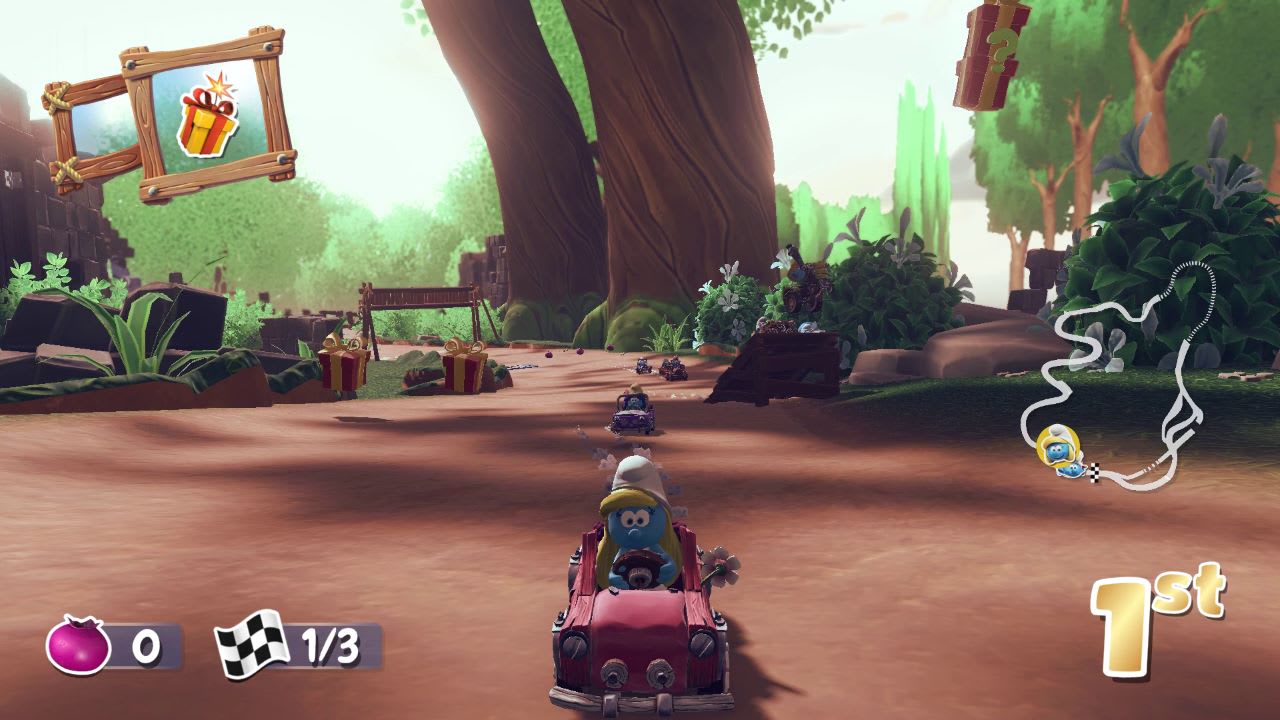 SMURFS KART screenshot 2