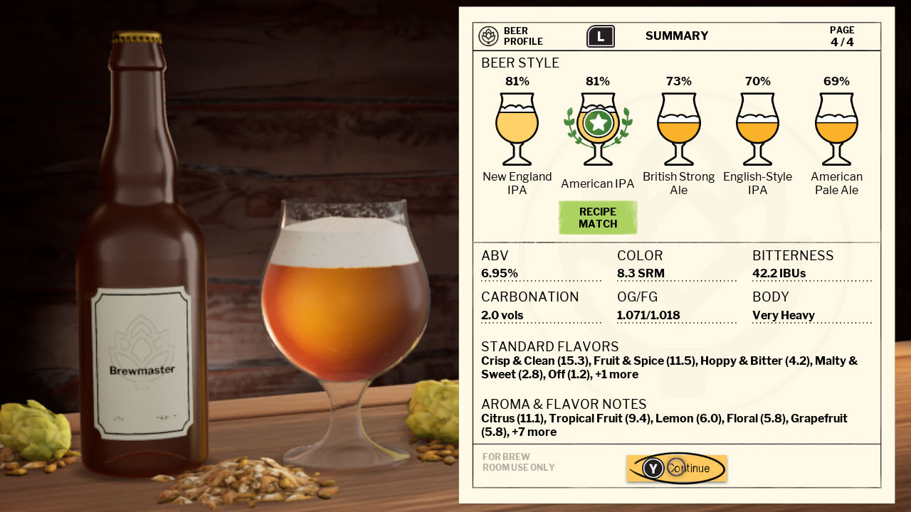 Brewmaster: Beer Brewing Simulator screenshot 4