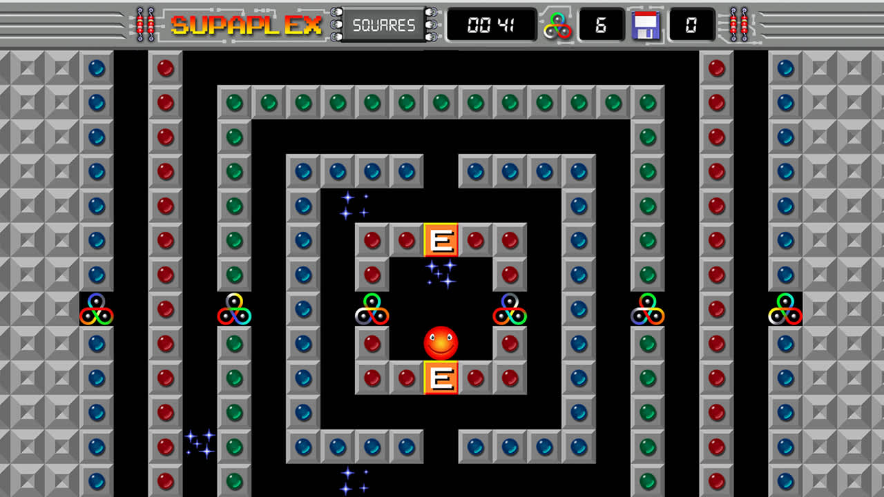 Supaplex SQUARES screenshot 1
