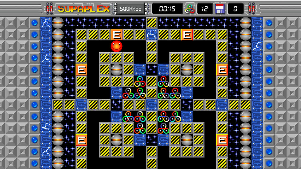 Supaplex SQUARES screenshot 4