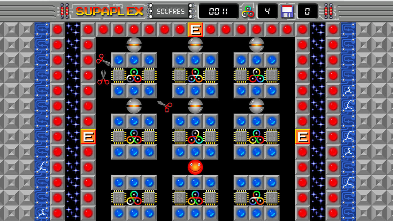 Supaplex SQUARES screenshot 3