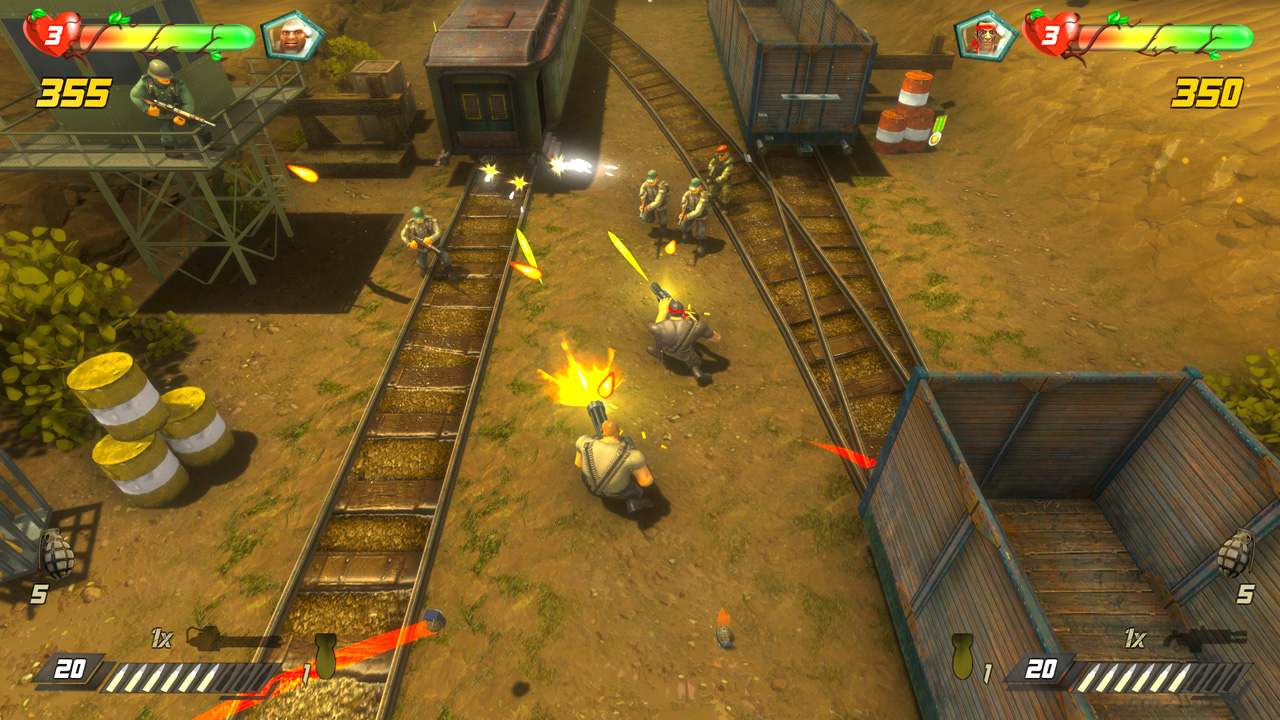 SQUID COMMANDO screenshot 1