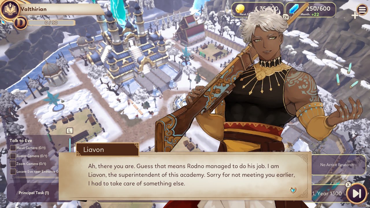 Valthirian Arc: Hero School Story 2 screenshot 1