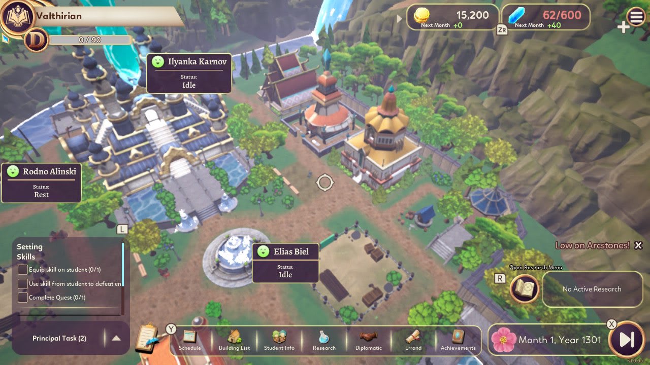 Valthirian Arc: Hero School Story 2 screenshot 4