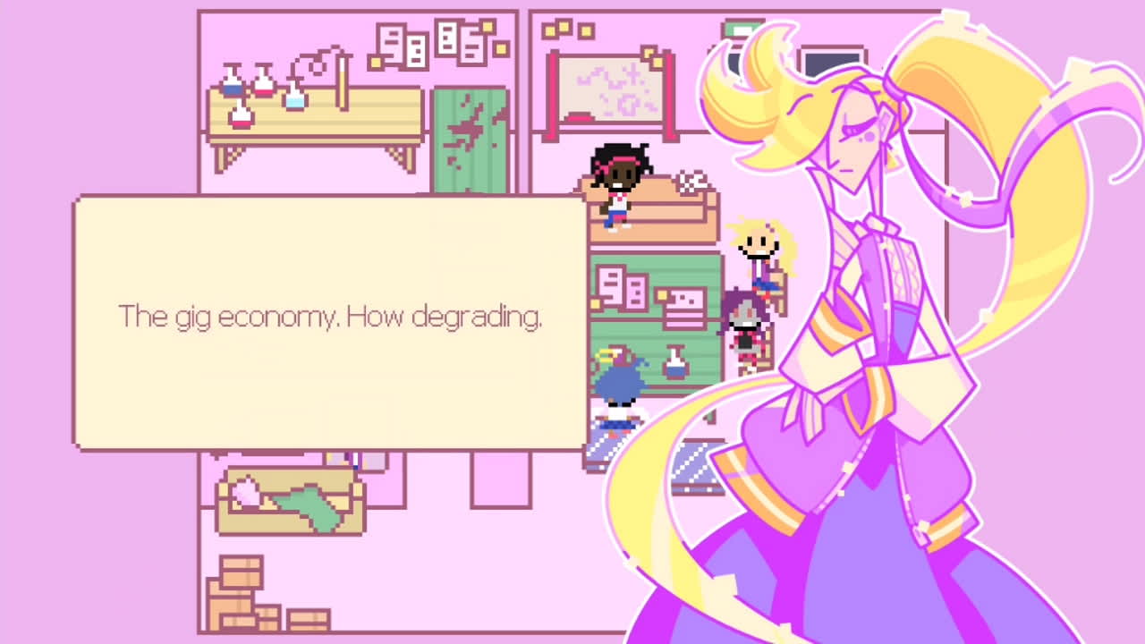 Hero Hours Contract 2: A Factory for Magical Girls screenshot 2