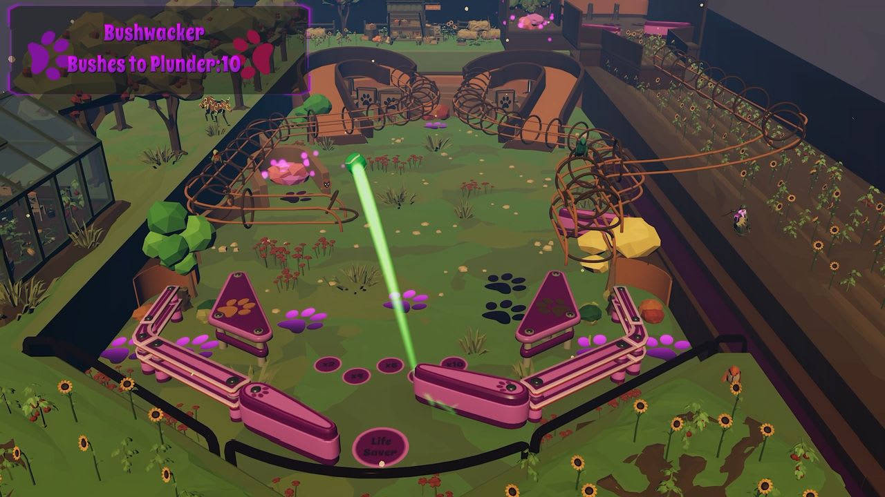 Roxy Raccoon's Pinball Panic screenshot 1