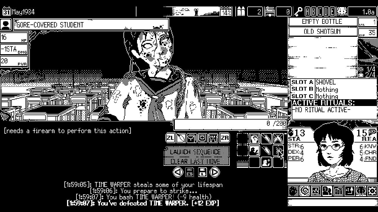 WORLD OF HORROR screenshot 1