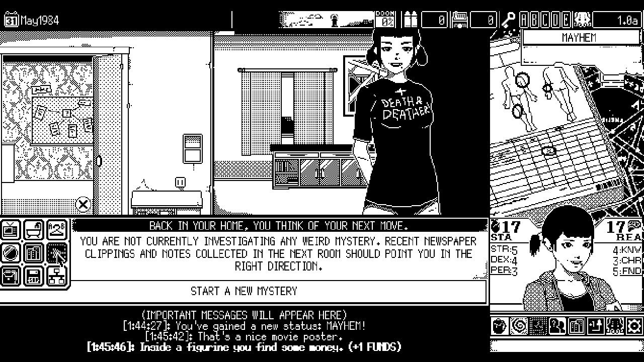 WORLD OF HORROR screenshot 2
