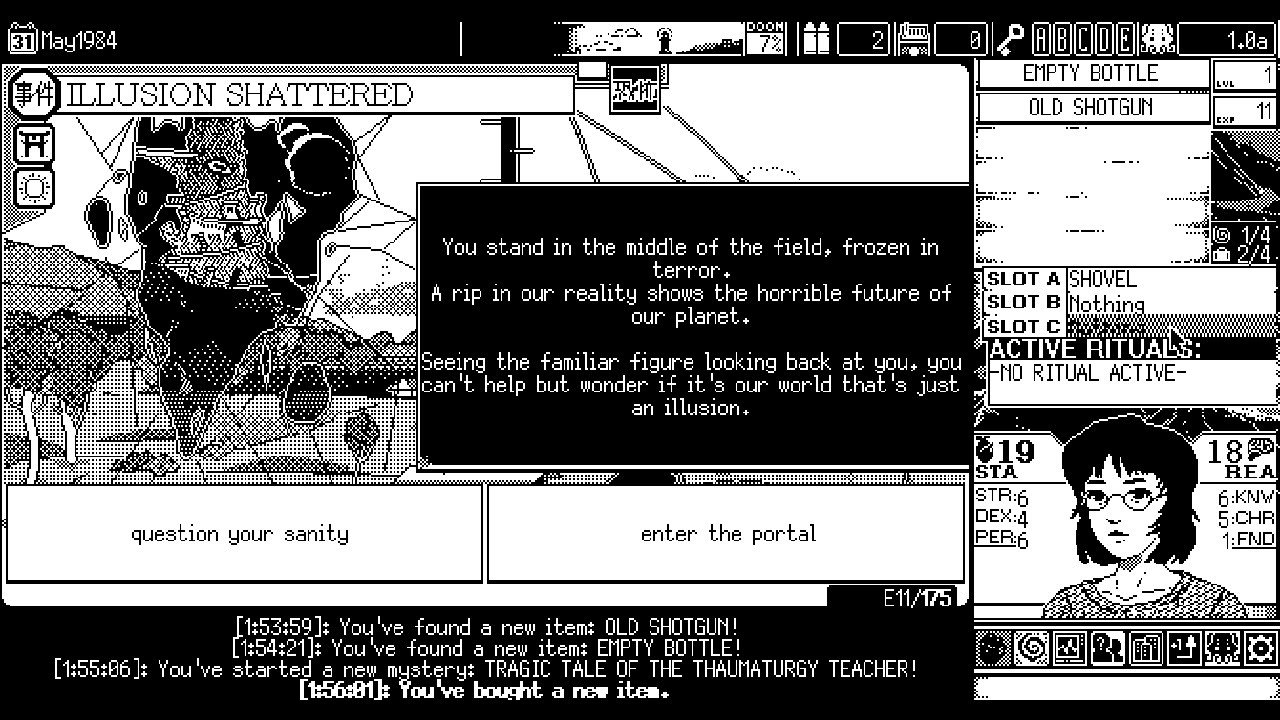 WORLD OF HORROR screenshot 3