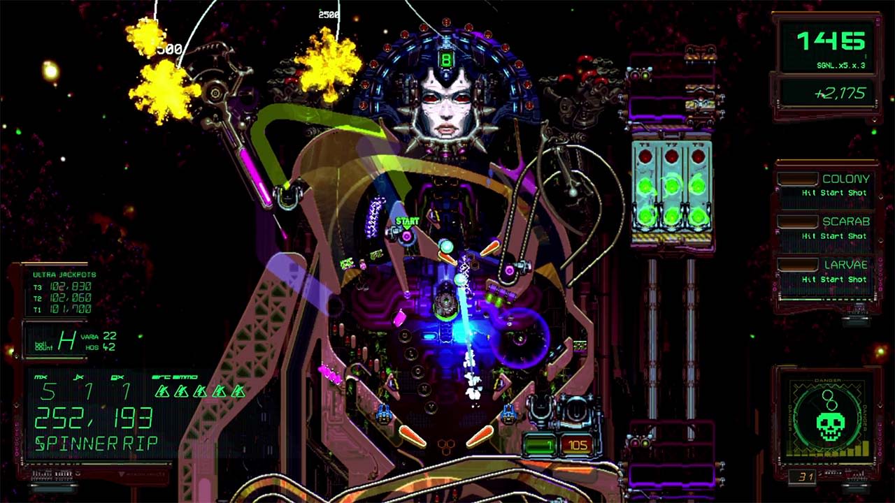 XENOTILT: HOSTILE PINBALL ACTION screenshot 2