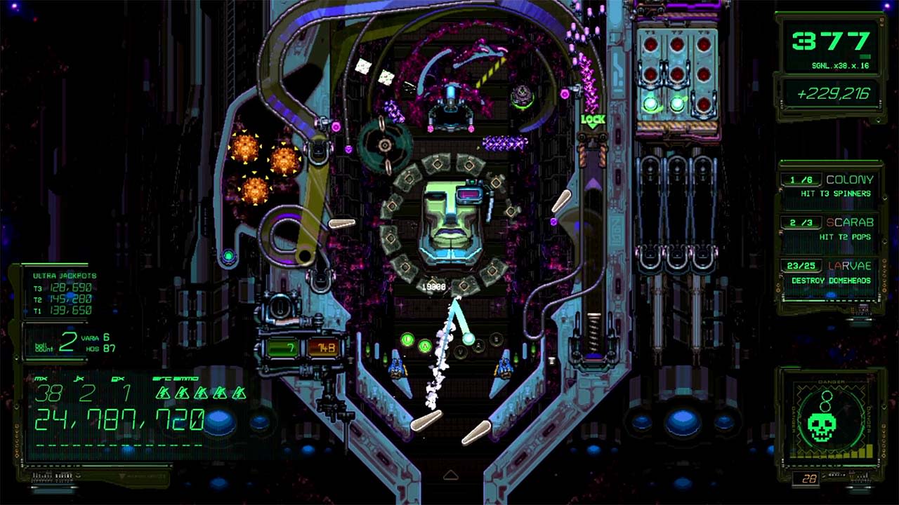 XENOTILT: HOSTILE PINBALL ACTION screenshot 3