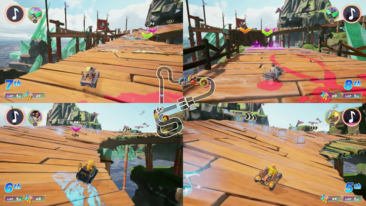 DreamWorks All-Star Kart Racing screenshot 3