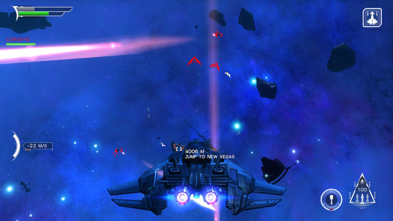 Stellar Wanderer DX screenshot 1