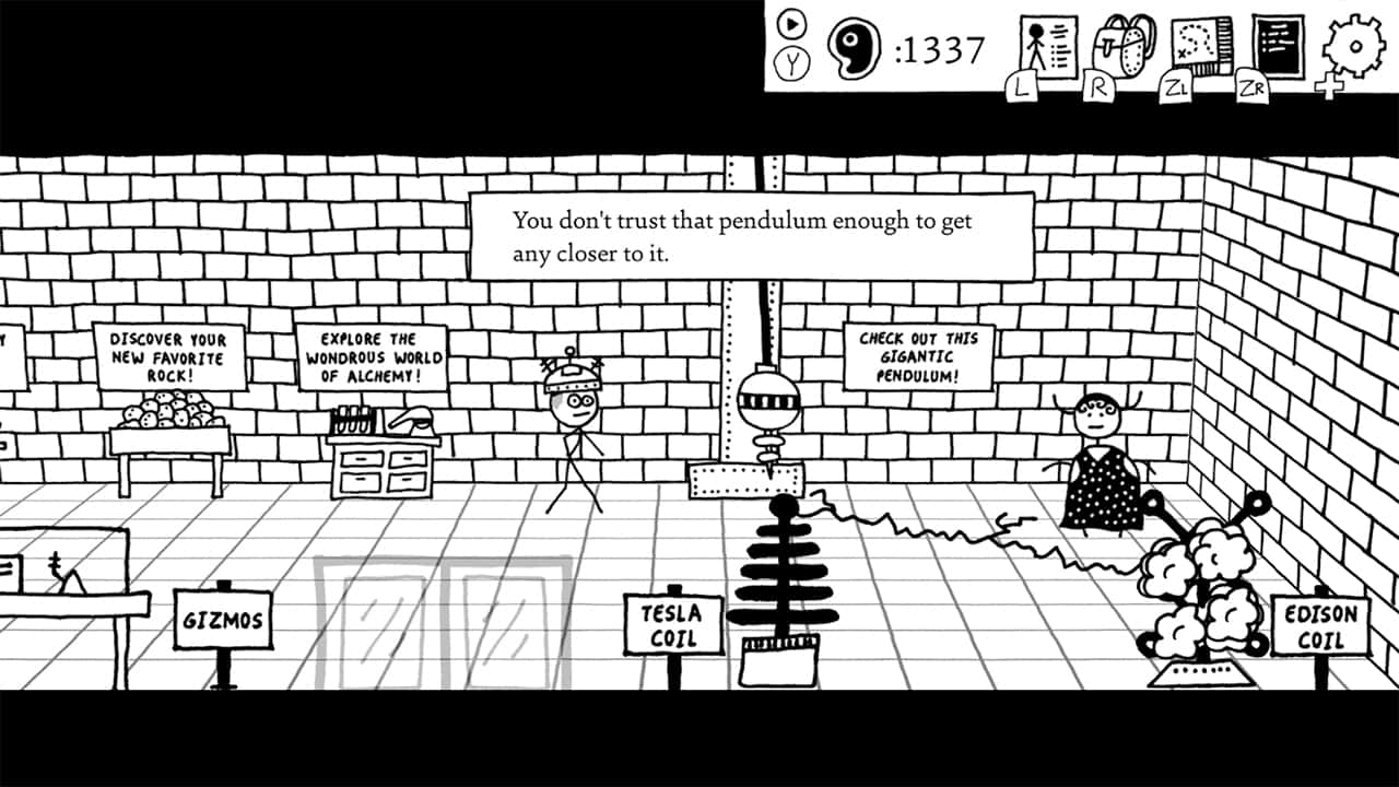 Shadows Over Loathing screenshot 1