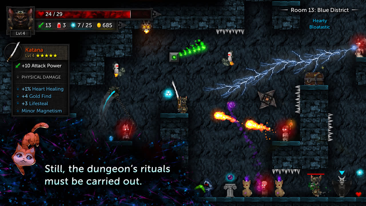 Tallowmere 2: Curse of the Kittens screenshot 2