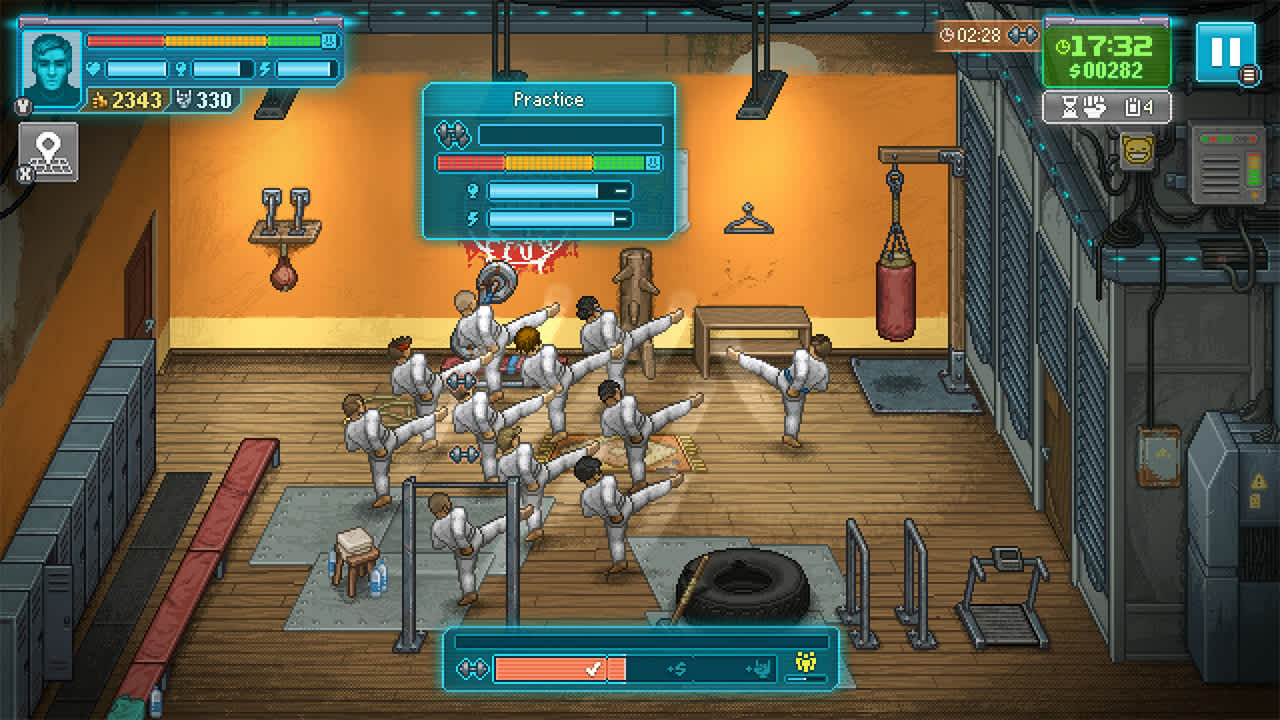 Punch Club 2: Fast Forward screenshot 1