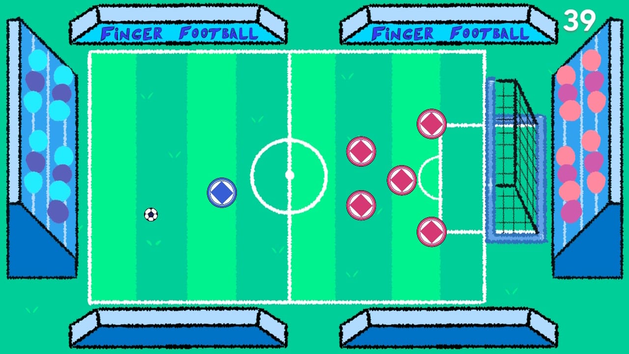 Finger Football: Goal in One screenshot 1