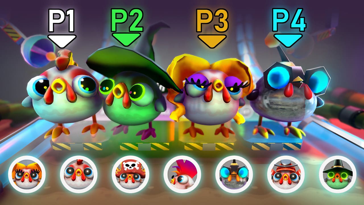 Chickenoidz Super Party screenshot 1
