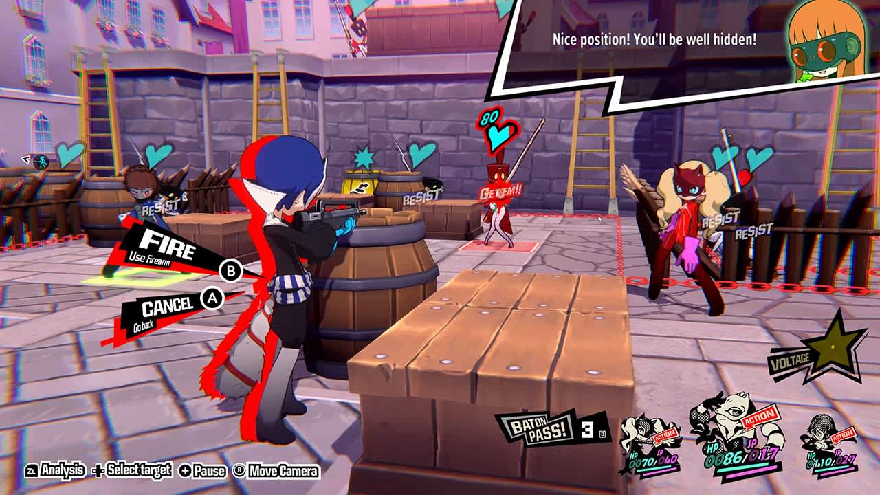 Persona 5 Tactica screenshot 2