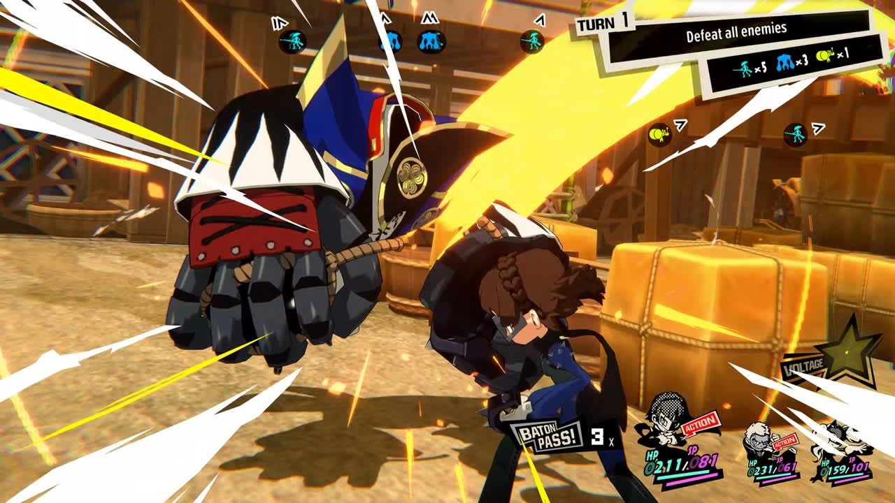 Persona 5 Tactica screenshot 3