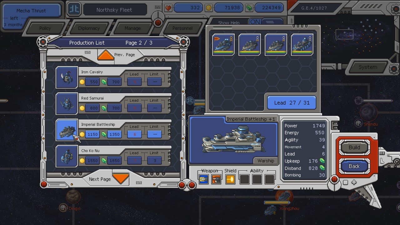 Chaos Galaxy screenshot 3